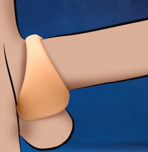 Satisfyer Pierścień Silikonowy C-Ring Light - Anatomiczny, Elastyczny, Beżowy