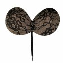 Bye Bra Round Lace-it D - Samoprzylepny biustonosz z haftem, bez ramiączek