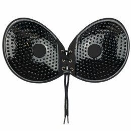 Bye Bra Round Lace-it biustonosz samoprzylepny czarny E bez ramiączek