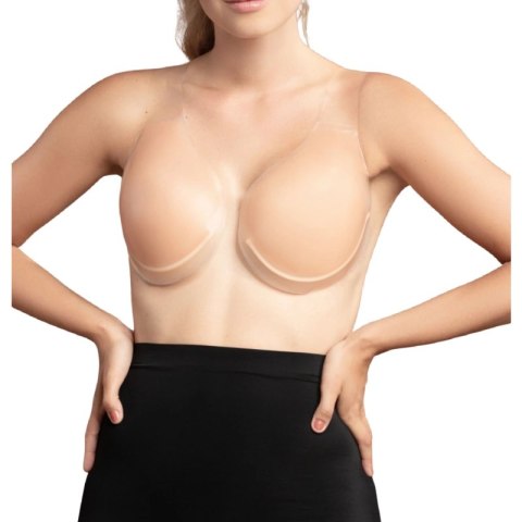 Bye Bra Sculpting Silicone Lifts Cup F - Transparentny system podtrzymujący