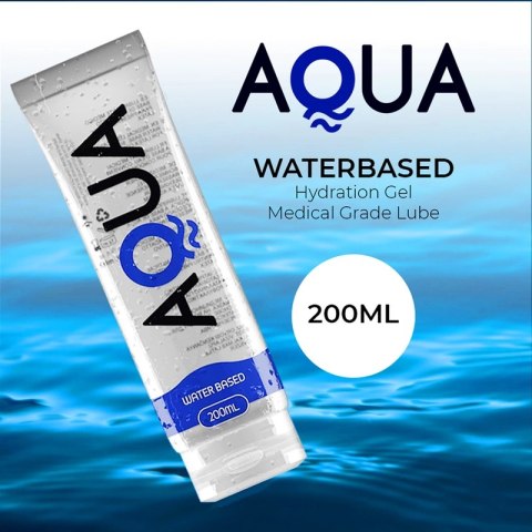 AQUA Quality Lubrykant na bazie wody 200ml - bezbarwny, neutralny
