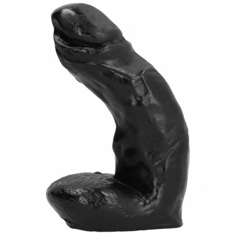All Black Model 15 cm - Anatomiczny kształt, gładka powierzchnia