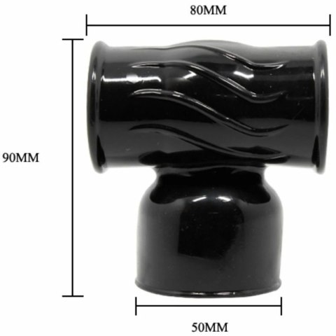 Baile Power Head wymienna głowica do masażera męskiego, czarna