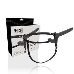 Fetish Submissive Harness system z podwojną funkcją, czarny, uniwersalny