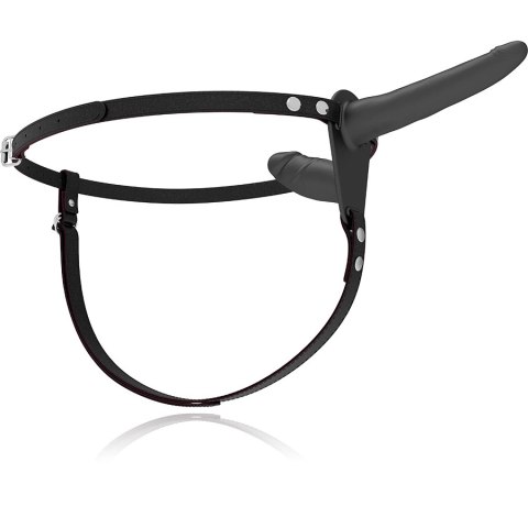 Fetish Submissive Harness system z podwojną funkcją, czarny, uniwersalny