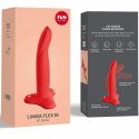 Fun Factory Limba Flex M Czerwony - Elastyczny Model z Anatomicznym Kształtem 18 cm