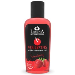 Intimateline Luxuria Voluptas żel masażowy truskawkowy 100 ml rozgrzewający