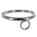 Metal Hard naszyjnik stalowy z pierścieniem O-Ring 18 cm chrom