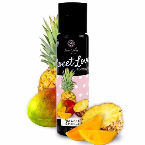 Secret Play Sweet Love Żel Mango Ananas jadalny 60ml na bazie wody