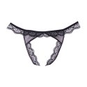 Allure Lingerie Classic Koronkowe stringi z otwartą strefą, uniwersalny rozmiar