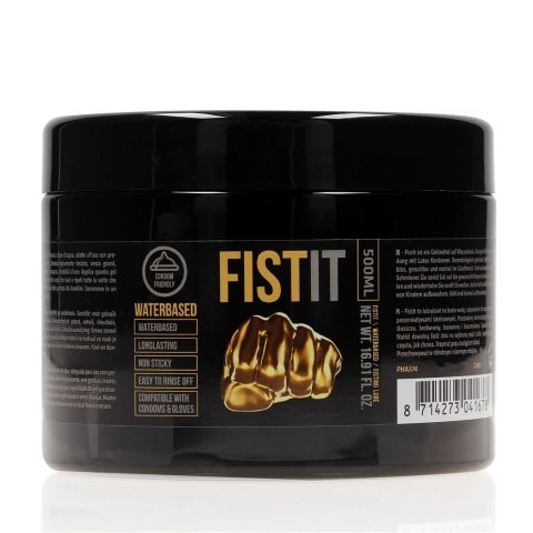 Fist It Waterbased Lubricant żel intymny 500 ml bezbarwny duża pojemność