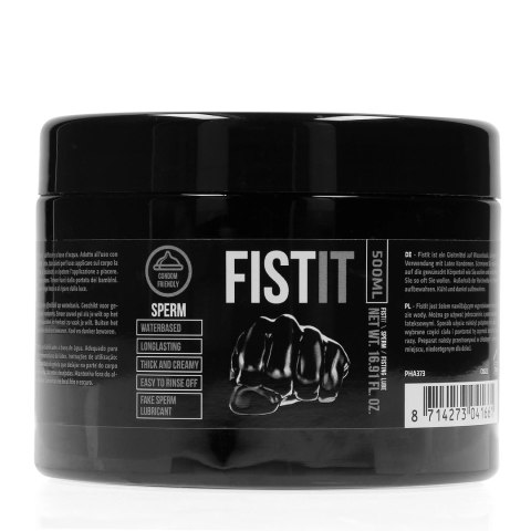 FistIt Sperm Lubricant 500 ml - wodna formuła imitująca konsystencję