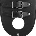 OUCH! Xtreme pas intymny PU Leather z paskami, czarny, regulowany