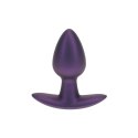Ouch! Smooth Silicone Plug Small 6,5 cm metaliczny fioletowy