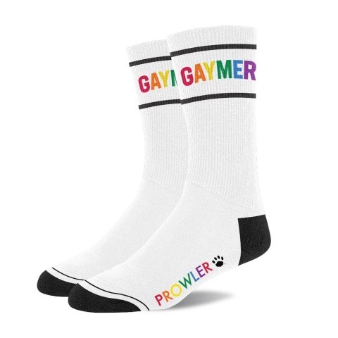 Prowler RED Skarpety Gaymer Kolorowe Logo Rainbow 39-46