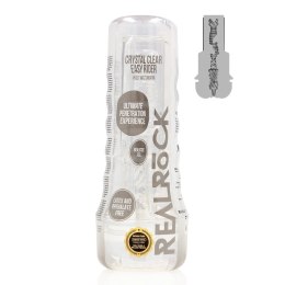 RealRock Easy Rider Transparentny - Kompaktowa maszyna intymna TPE