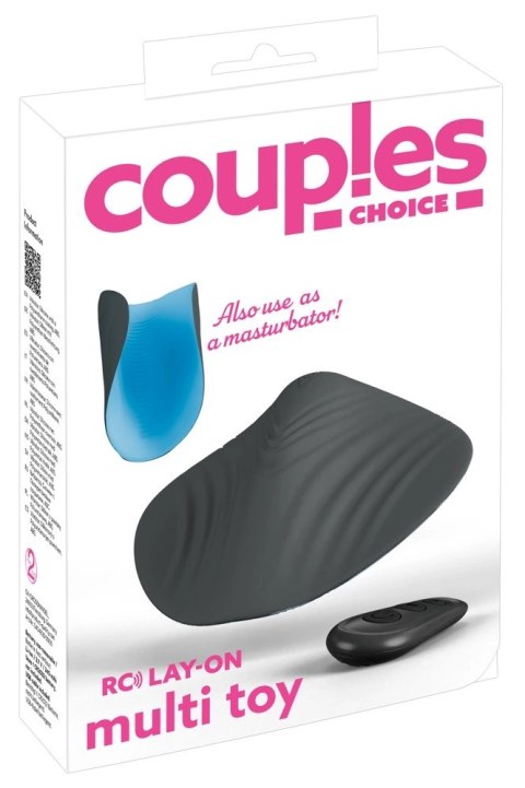 Couples Choice RC Lay-On Multi Toy - wielofunkcyjny model z pilotem, fioletowy