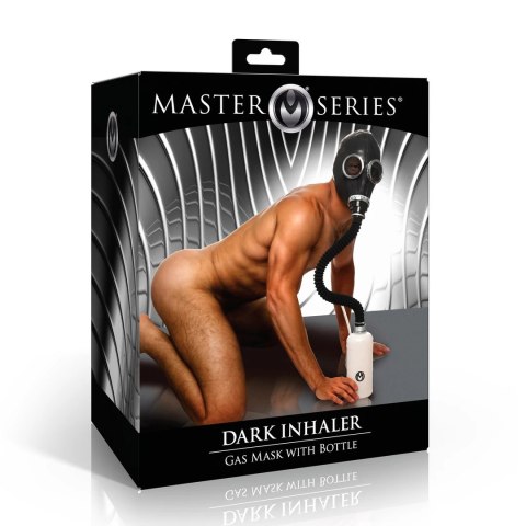 Dark Inhaler Maska gazowa z butelką 1L czarna uniwersalna