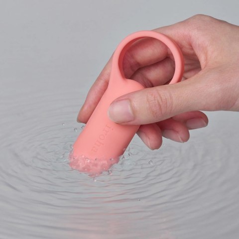 Iroha SVR+ Coral Pink - Wibrujący Pierścień Silikonowy, 8 Trybow, USB