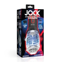 JOCK Spinning & Vibrating System Transparent/Czarny IPX7 9
