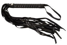 Magic Shiver ADV24 Czarny Flogger Skorzany Wygląd 46 cm PVC