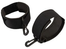 Magic Shiver Model 4717 Kajdanki z Regulacją i Miękkimi Mankietami czarne