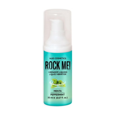 Nuei ROCK ME! Liquid Vibrator Żel stymulujący miętowy 20 ml