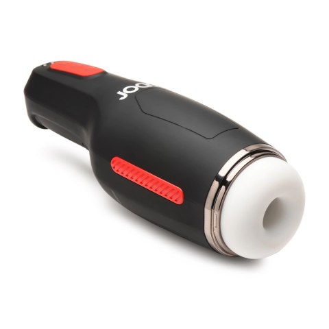 XR Brands 15X Black - Automatyczna maszyna intymna z funkcją ssania i wibracji