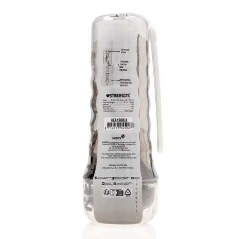 RealRock Easy Rider Transparentny - Kompaktowa Maszyna Intymna TPE