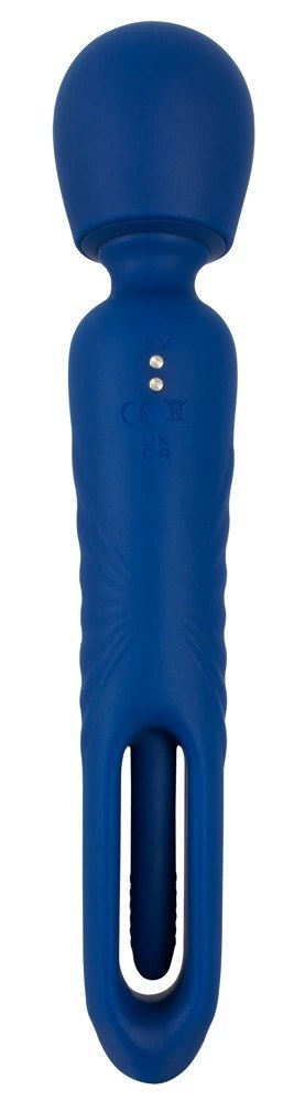 Sweet Smile 2w1 Wand z ruchomą głowicą i funkcją Flicking, silikon