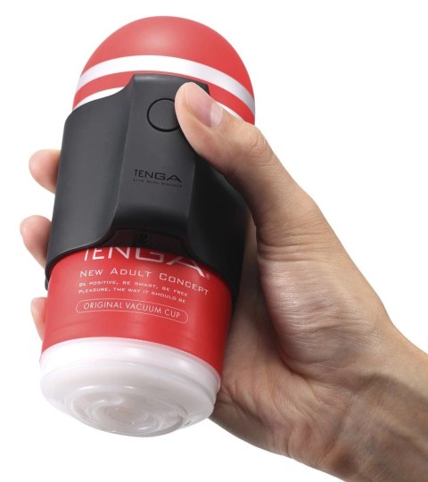 Tenga Cup Vibrator Limited Set - zestaw z nasadką wibracyjną i dwoma kubkami