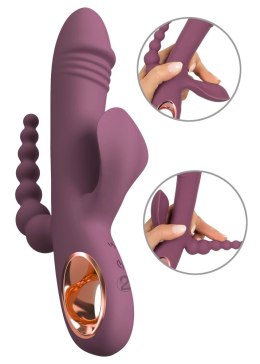 You2Toys Slim Triple Plum - wielofunkcyjny model 3w1, fioletowy, 21,4 cm