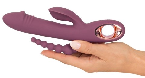 You2Toys Slim Triple Plum - wielofunkcyjny model 3w1, fioletowy, 21,4 cm