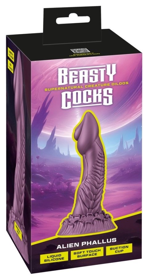 Beasty Cocks Alien Phallus silikonowy model z przyssawką 21,2 cm