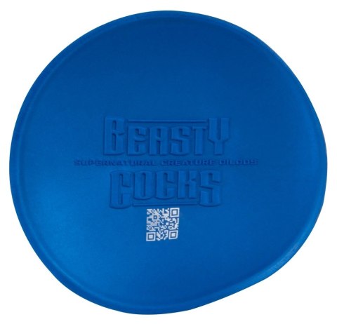 Beasty Cocks Symbiont Tease - silikonowy model fantasy, metaliczny, 19,8 cm