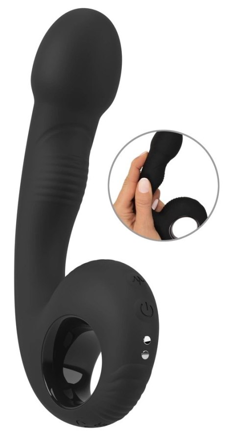 Black Velvets G&P-Spot Vibrato silikonowy, wodoodporny, 2 silniki