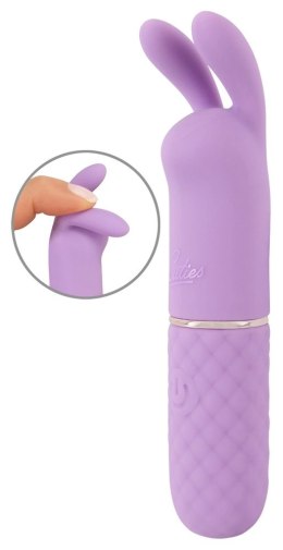 Cuties Rabbit Vibe Purple 5.0 - mini urządzenie wibrujące, 10 trybow