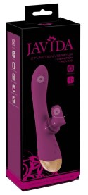Javida 2 Function Vibrator Mov silikonowy, wodoodporny, 22,3 cm