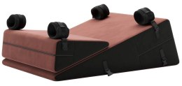 Liberator Bondage Wedge/Ramp Combo Mauve - Zestaw Klinow z Pasami 2w1