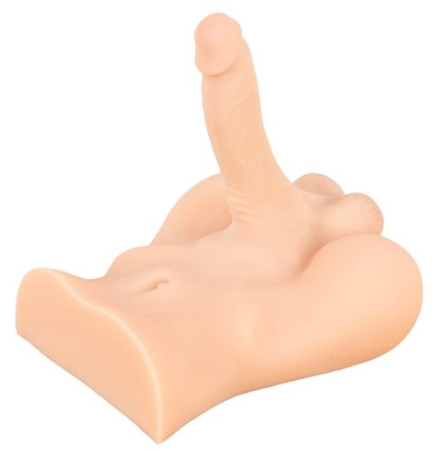 Realistixxx Deluxe Man 02 - anatomiczny tors z elastycznym elementem, TPE
