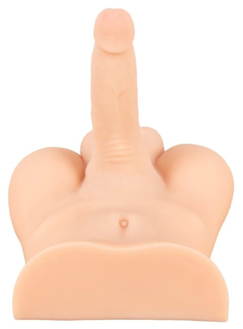 Realistixxx Deluxe Man 02 - anatomiczny tors z elastycznym elementem, TPE