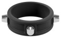 Rebel Pierścień Anatomiczny Studs silikonowy czarny 3,5 cm