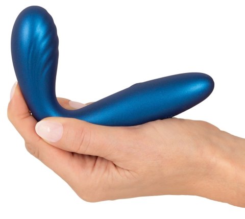 Sweet Smile Flexible G-Spot - elastyczny model z metalicznym silikonem 18 cm