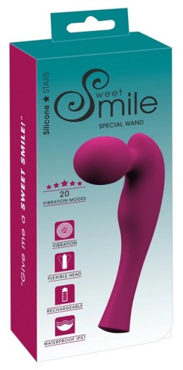 Sweet Smile Special Wand masażer wodoodporny 20 trybow 20cm