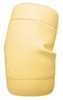 Tenga Puffy Custard Yellow - Miękka Maszyna Intymna, 16,5 cm, żołta