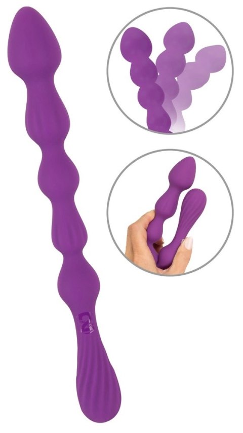 You2Toys Magic Anal Wand No. 1 fioletowa, silikonowa rożdżka 27,3 cm