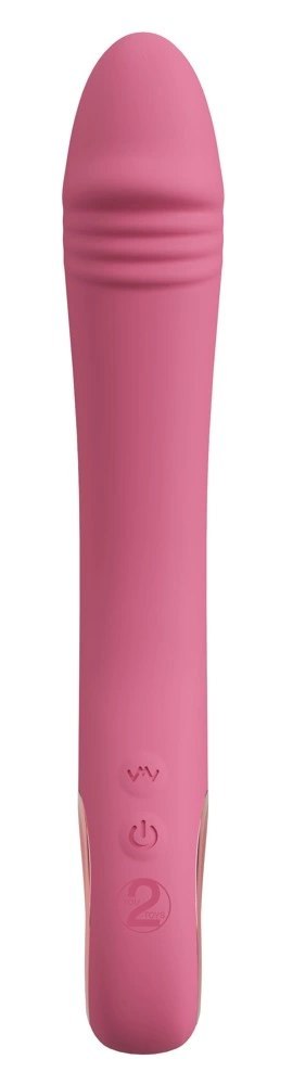 You2Toys Slim G-Spot Rose - wodoodporny model punktowy, silikonowy, 21,4 cm