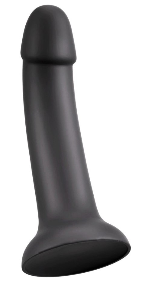 You2Toys Your Strap-On Briefs & Dildo Czarny z Silikonowym Elementem 17,5 cm