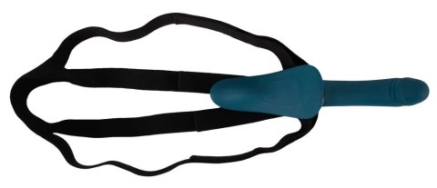 You2Toys Your Strap-On RC Vibrator Blue - Zestaw z uprzężą i pilotem