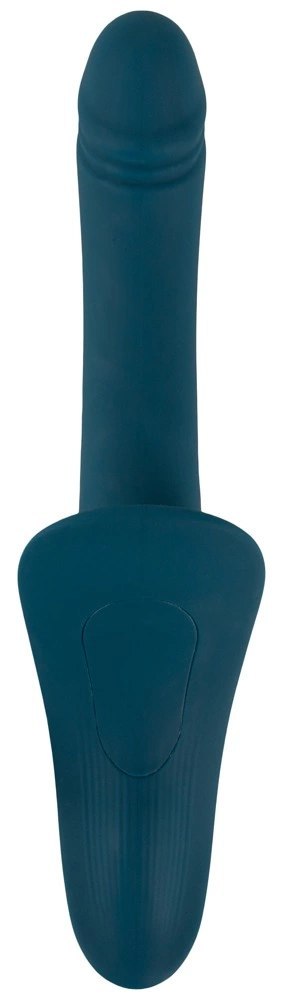 You2Toys Your Strap-On RC Vibrator Blue - Zestaw z uprzężą i pilotem